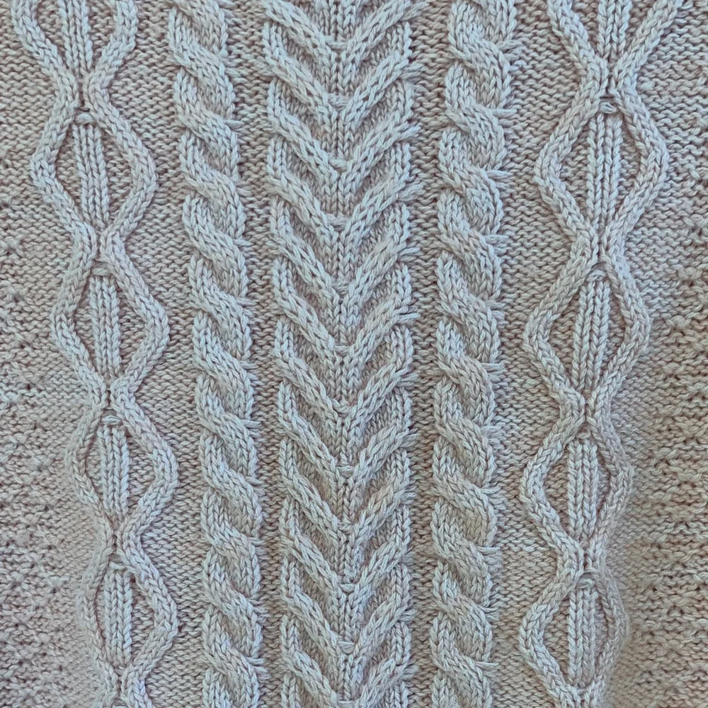 Laura Scott Pink Cable Knit Sweater - Picture 4 of 5